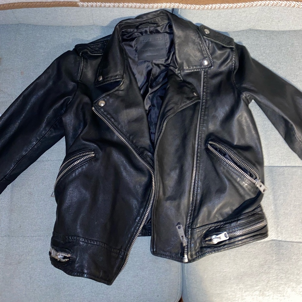 All Saints Leather Jacket